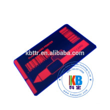 Impressora de cartões de identificação compatível P330i amarelo azul tinta vermelha térmica fita uv de 1000 imagens vermelho invisível uv